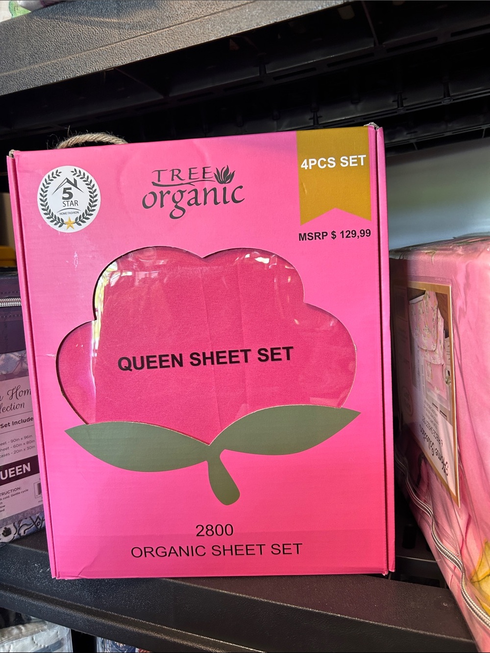 Queen Sheet Set - Hot Pink